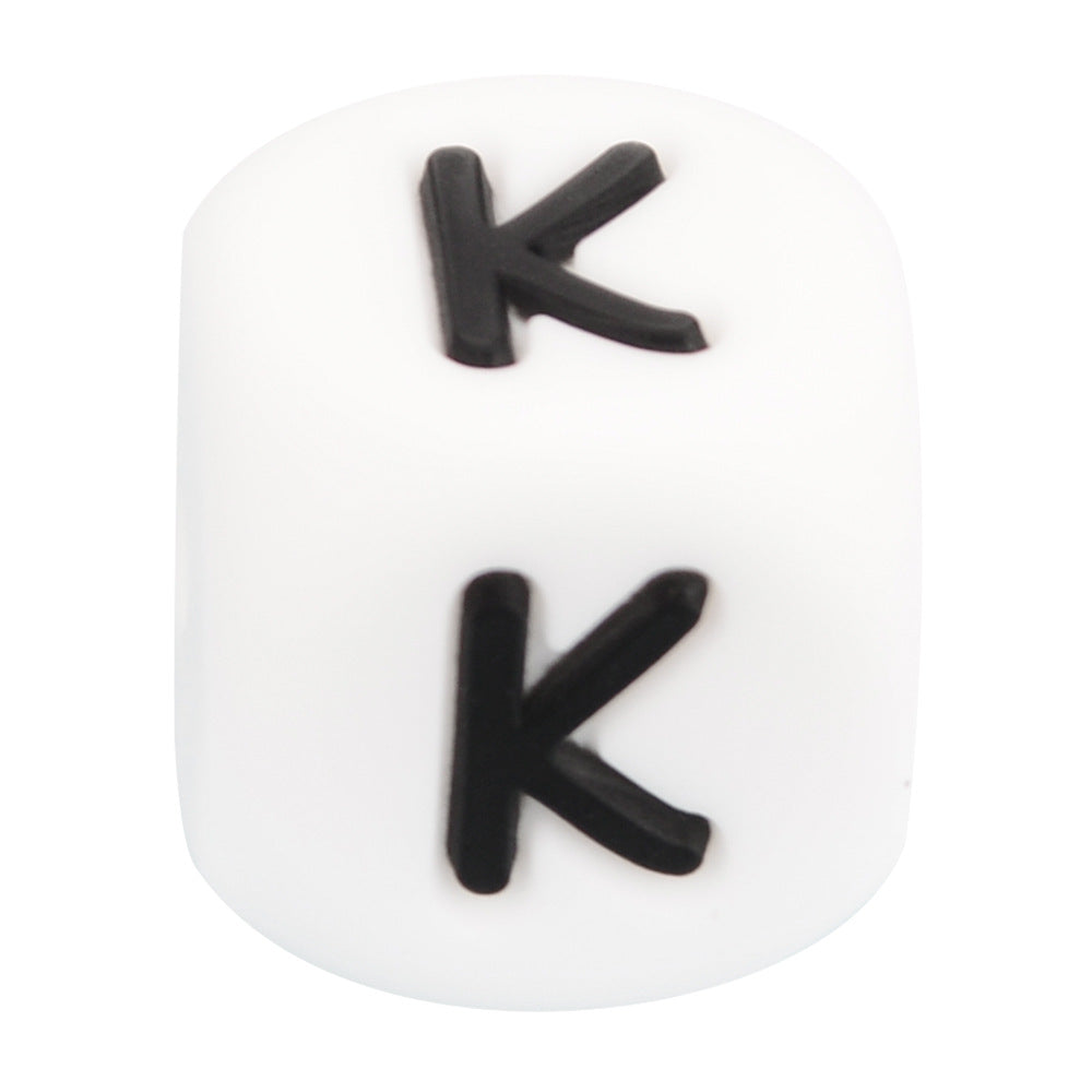 Wholesale Silicone Letters DIY Beads